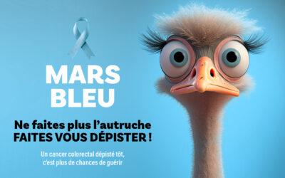 Mars Bleu : se mobiliser pour la prévention et le dépistage du cancer colorectal